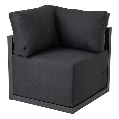 Alfresco Contemporary All-Weather Lounge Set – White - Cosy Abode