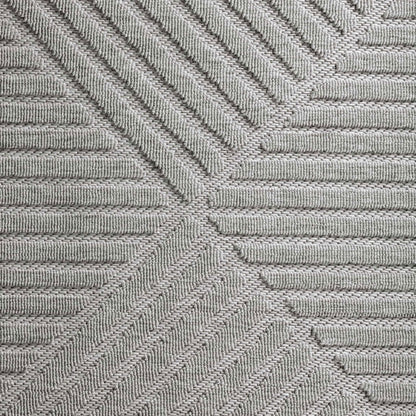 Alpha Outdoor Rug - Light Grey - 160x230 - Cosy Abode