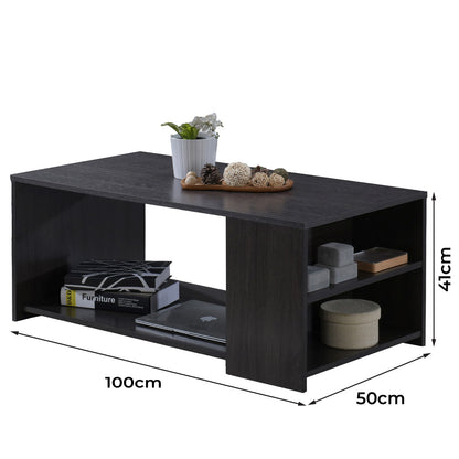Amelia Coffee Table - Espresso Dark Brown - Cosy Abode