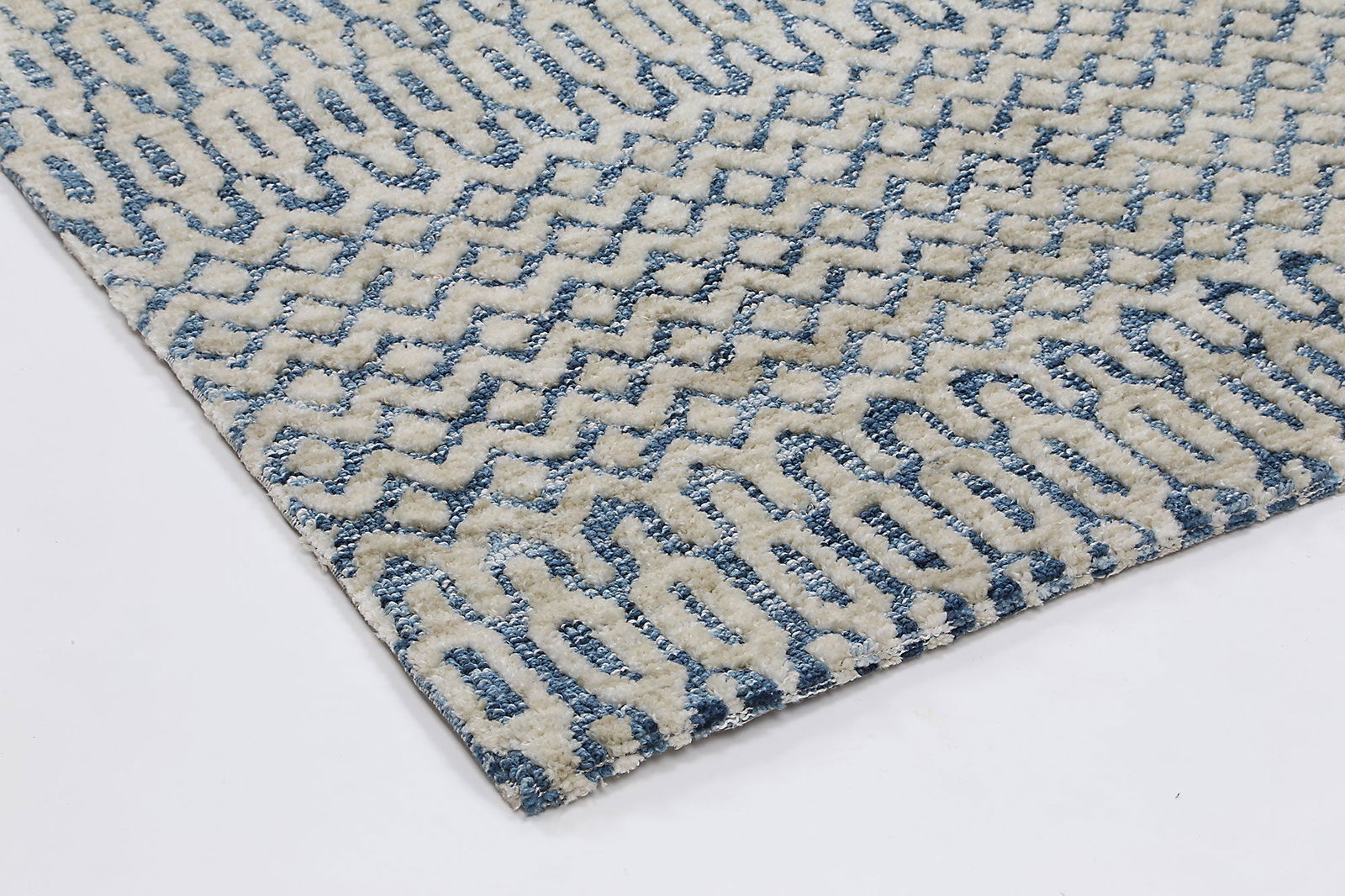 Amritsar Camphils Navy Tribal Rug 240X330 - Cosy Abode
