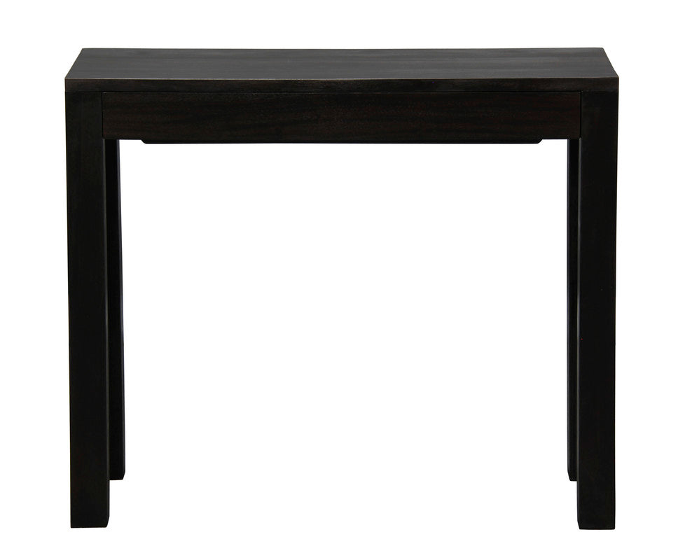 Amsterdam 1 Drawer Sofa Table (Chocolate) - Cosy Abode