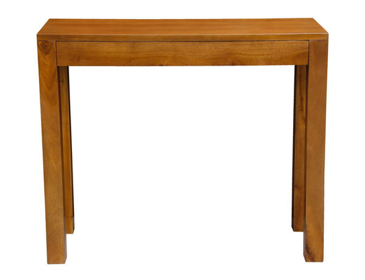 Amsterdam 1 Drawer Sofa Table (Light Pecan) - Cosy Abode