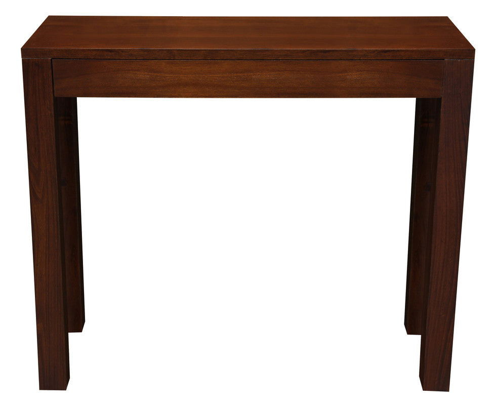 Amsterdam 1 Drawer Sofa Table (Mahogany) - Cosy Abode