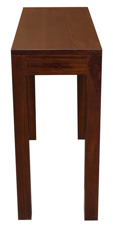 Amsterdam 1 Drawer Sofa Table (Mahogany) - Cosy Abode