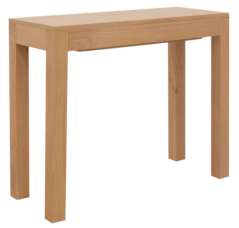 Amsterdam 1 Drawer Sofa Table (Natural) - Cosy Abode