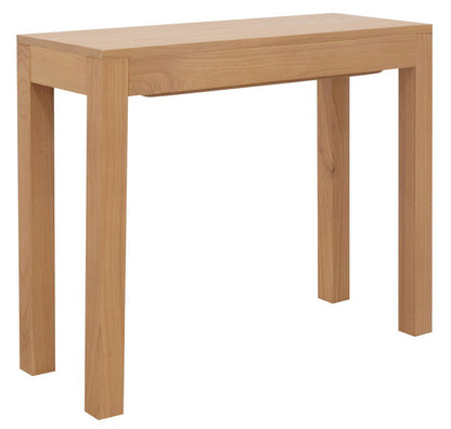 Amsterdam 1 Drawer Sofa Table (Natural) - Cosy Abode