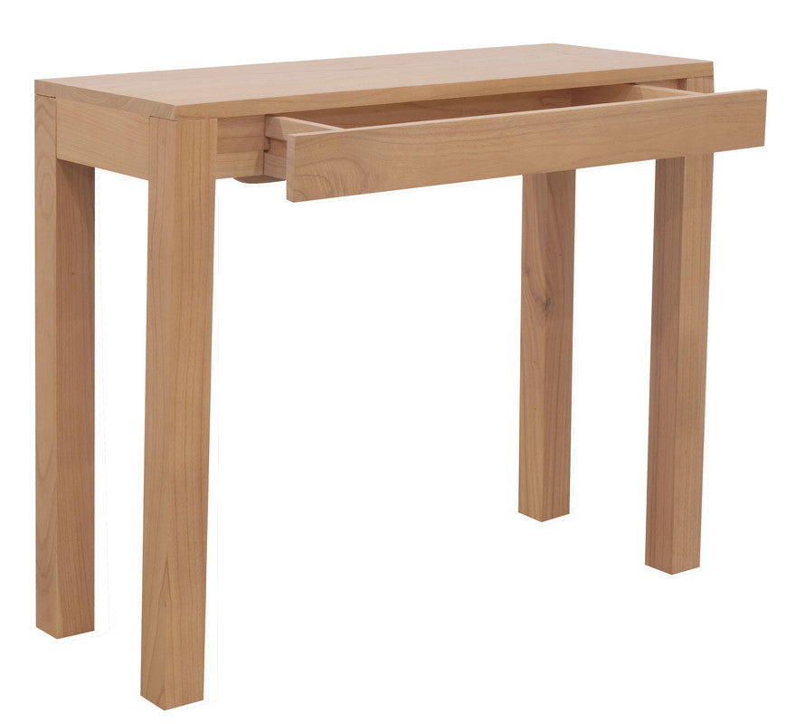 Amsterdam 1 Drawer Sofa Table (Natural) - Cosy Abode