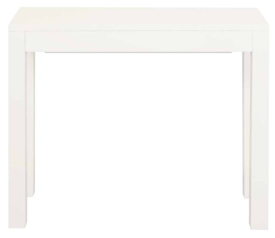 Amsterdam 1 Drawer Sofa Table (White) - Cosy Abode