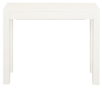 Amsterdam 1 Drawer Sofa Table (White) - Cosy Abode