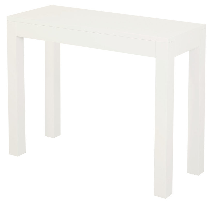 Amsterdam 1 Drawer Sofa Table (White) - Cosy Abode