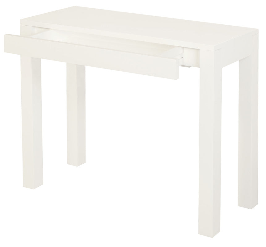 Amsterdam 1 Drawer Sofa Table (White) - Cosy Abode