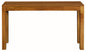 Amsterdam 2 Drawer Sofa Table (Light Pecan) - Cosy Abode