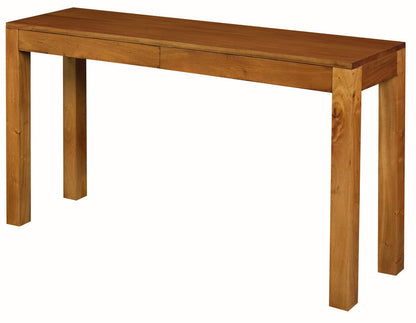 Amsterdam 2 Drawer Sofa Table (Light Pecan) - Cosy Abode