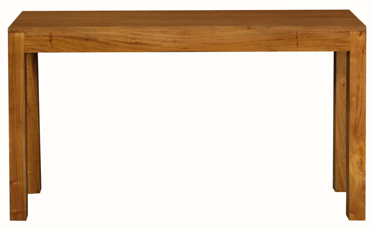 Amsterdam 2 Drawer Sofa Table (Light Pecan) - Cosy Abode