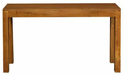 Amsterdam 2 Drawer Sofa Table (Light Pecan) - Cosy Abode