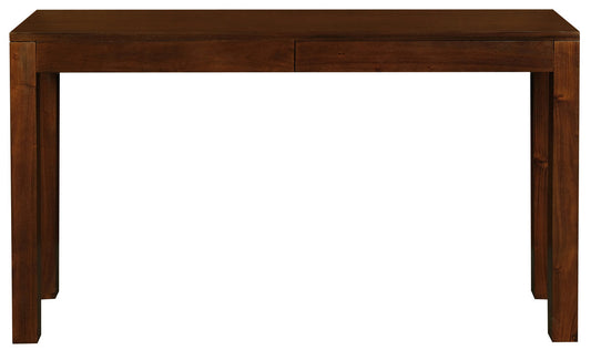 Amsterdam 2 Drawer Sofa Table (Mahogany) - Cosy Abode