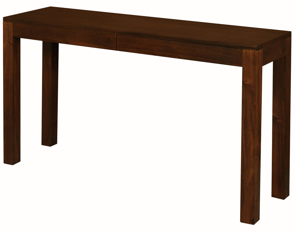 Amsterdam 2 Drawer Sofa Table (Mahogany) - Cosy Abode