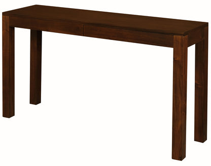 Amsterdam 2 Drawer Sofa Table (Mahogany) - Cosy Abode