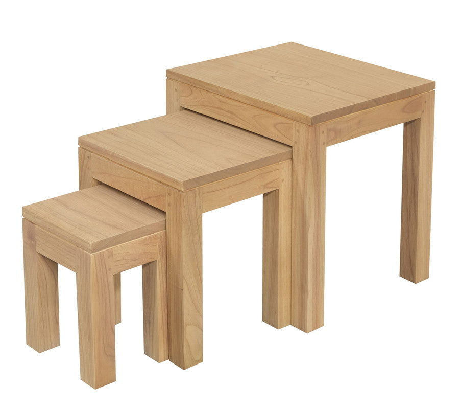 Amsterdam Nest of Table (Natural) - Cosy Abode