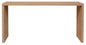 Apollo Solid Timber Console Table (Natural) - Cosy Abode