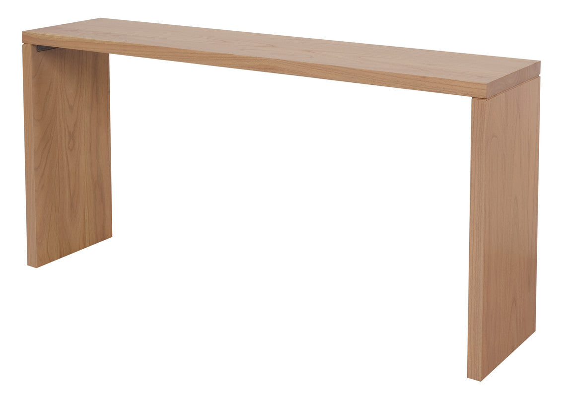 Apollo Solid Timber Console Table (Natural) - Cosy Abode