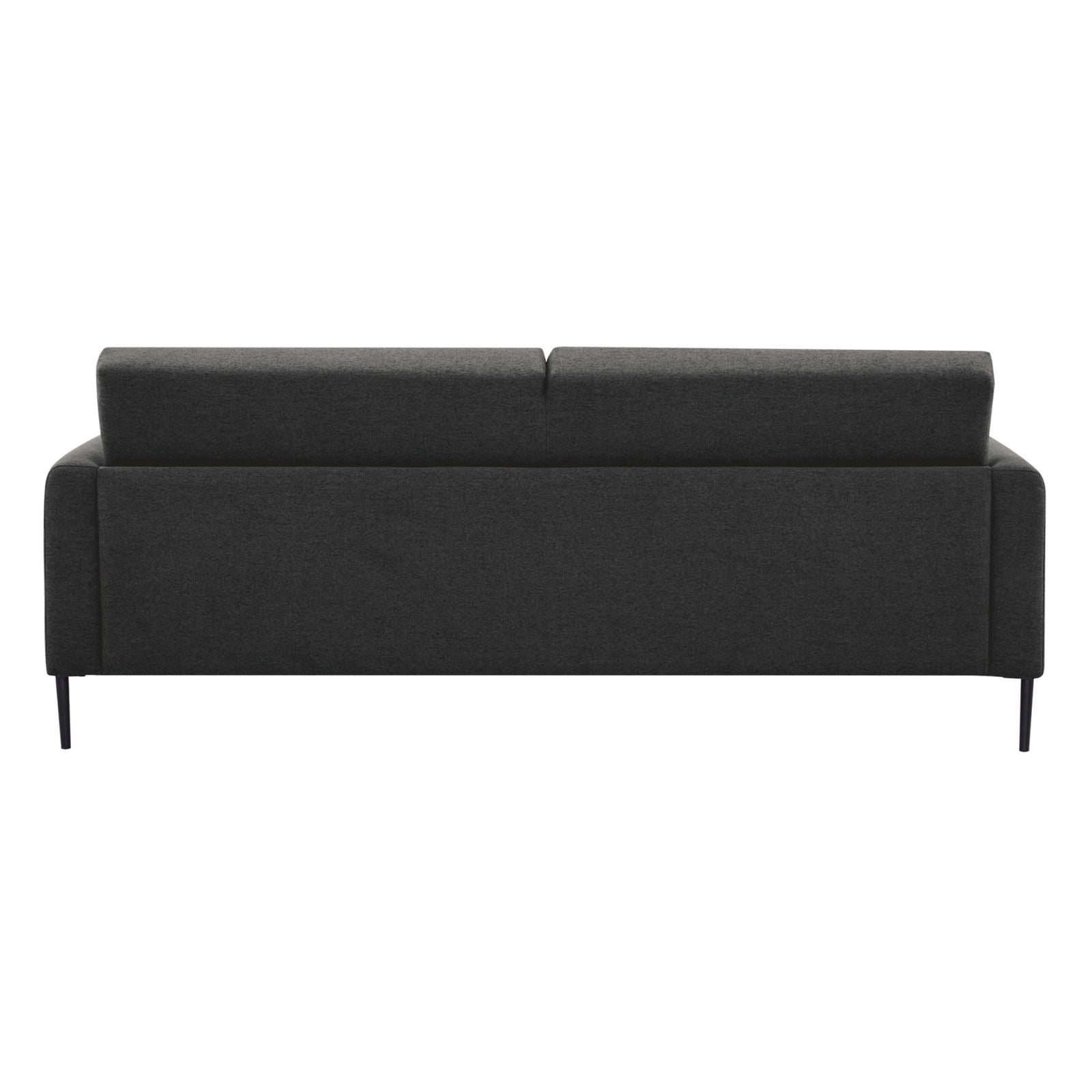 Ariya 3 Seater Sofa Fabric Uplholstered Lounge Couch - Charcoal - Cosy Abode
