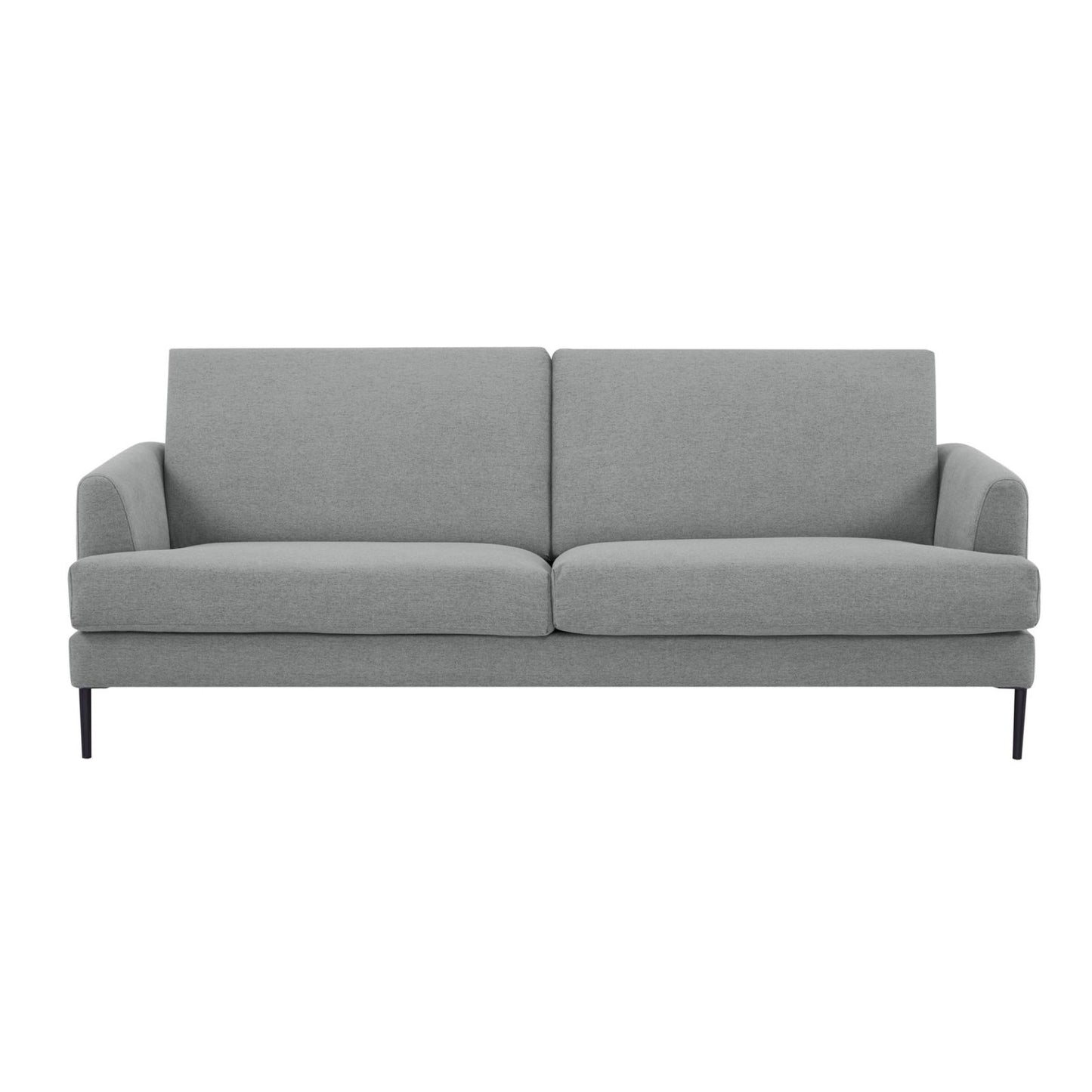 Ariya 3 Seater Sofa Fabric Uplholstered Lounge Couch - Light Grey - Cosy Abode