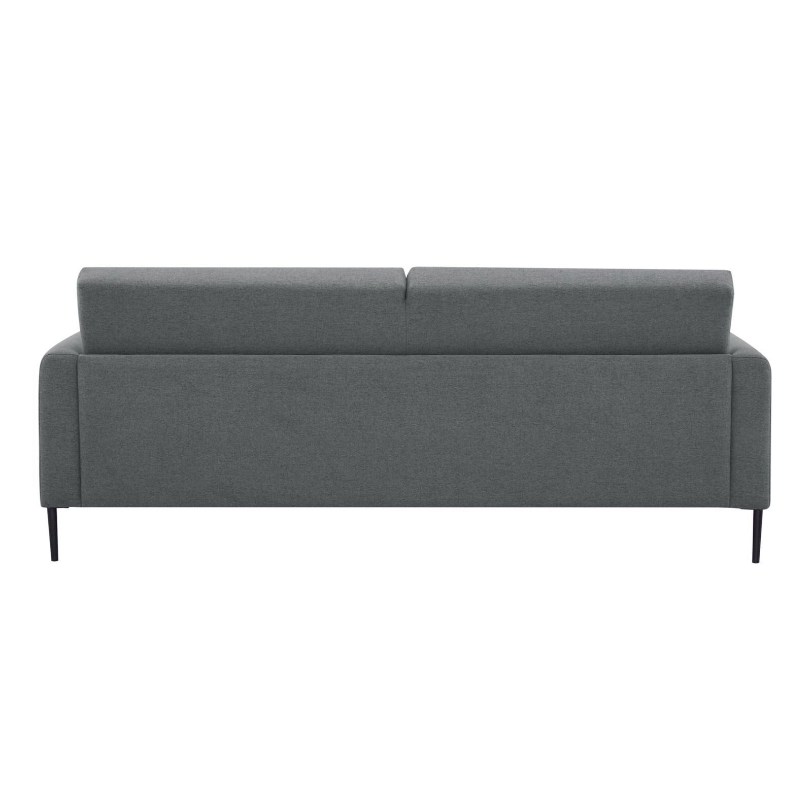 Ariya 3 Seater Sofa Fabric Uplholstered Lounge Couch - Mid Grey - Cosy Abode
