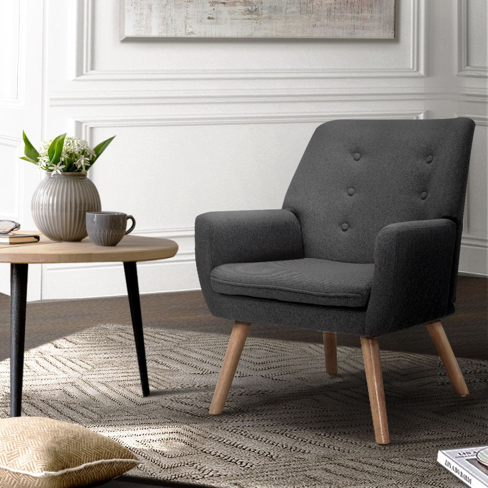 Armchair Tub Single Dining Chair - Cosy Abode