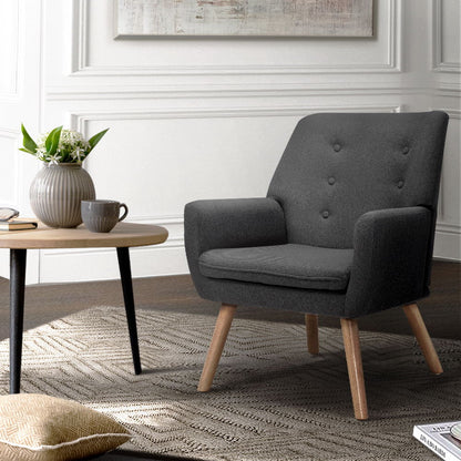Armchair Tub Single Dining Chair - Cosy Abode