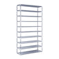 Artiss 10-Tier Shoe Rack Stackable 50 Pairs Grey - Cosy Abode