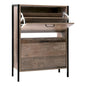Artiss 12 Pair Wooden Vintage Shoe Rack Storage Cabinet - Wood - Cosy Abode