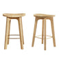Artiss 2x Bar Stools Bamboo Rattan Stool Counter Chair Kitchen Barstools - Cosy Abode