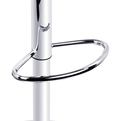 Artiss 2x Bar Stools Fabric Gas Lift Grey - Cosy Abode