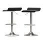 Artiss 2x Bar Stools Faux Leather Chair Black - Cosy Abode