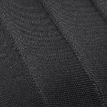 Artiss 2x Bar Stools Gas Lift Linen Fabric Black - Cosy Abode