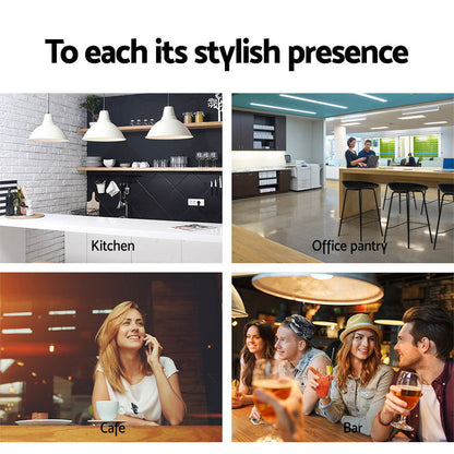 Artiss 2x Bar Stools Kitchen Counter Stools Metal - Cosy Abode