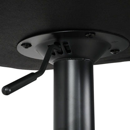Artiss 2x Bar Stools Kitchen Swivel Bar Stool Gas Lift Chairs Barstools Brown - Cosy Abode