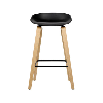 Artiss 2x Bar Stools Wooden - Cosy Abode