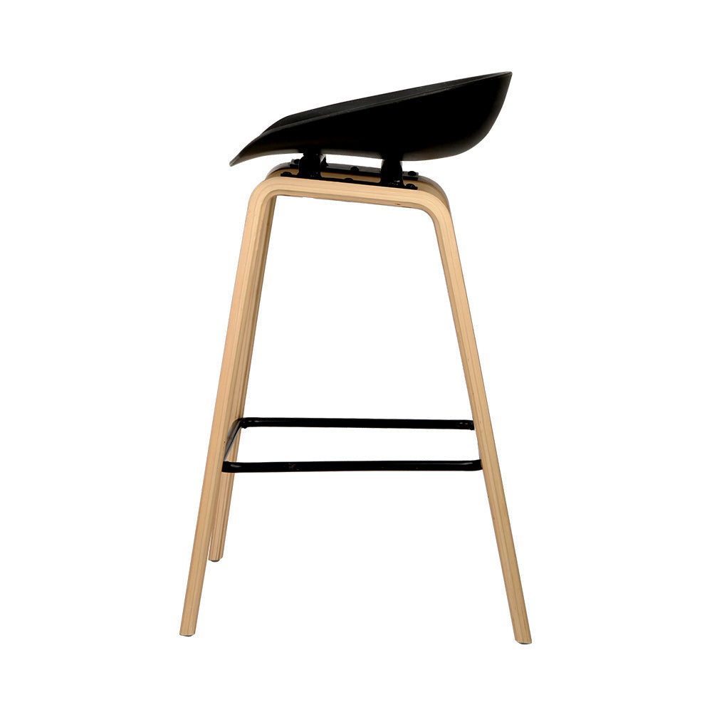 Artiss 2x Bar Stools Wooden - Cosy Abode