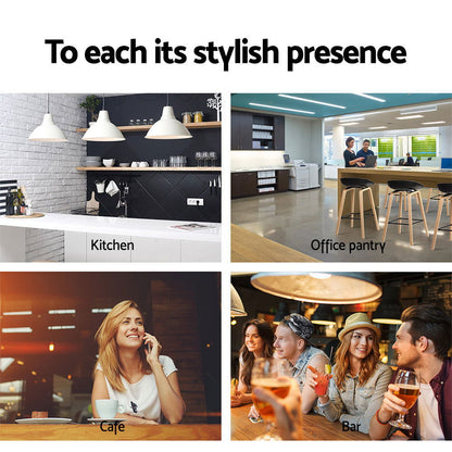 Artiss 2x Bar Stools Wooden - Cosy Abode