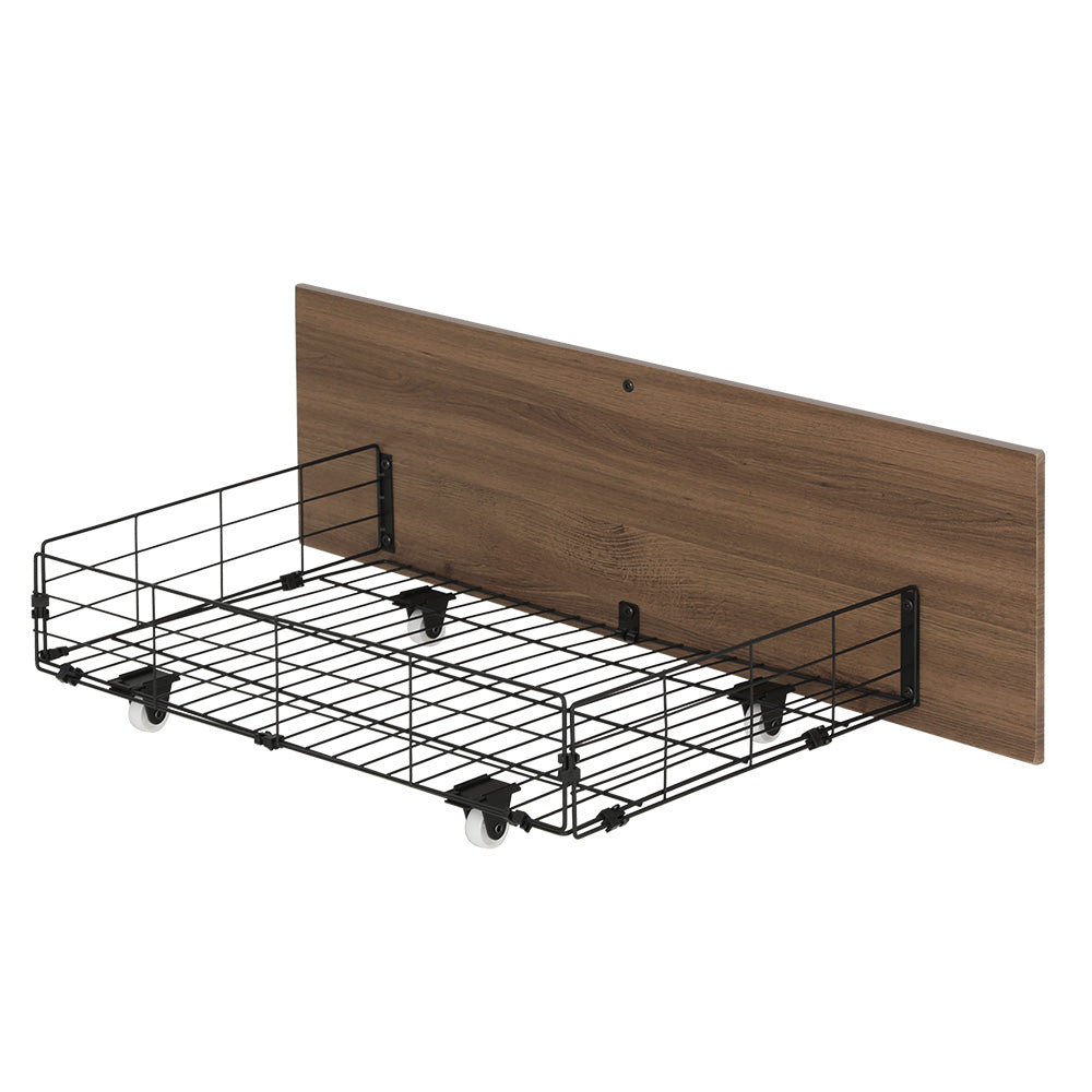 Artiss 2x Bed Frame Storage Drawers Trundle Black - Cosy Abode