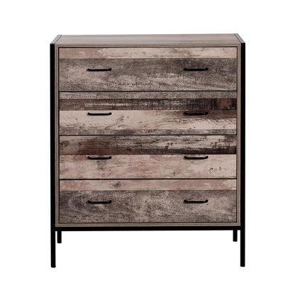 Artiss 4 Chest of Drawers - BARNLY - Cosy Abode