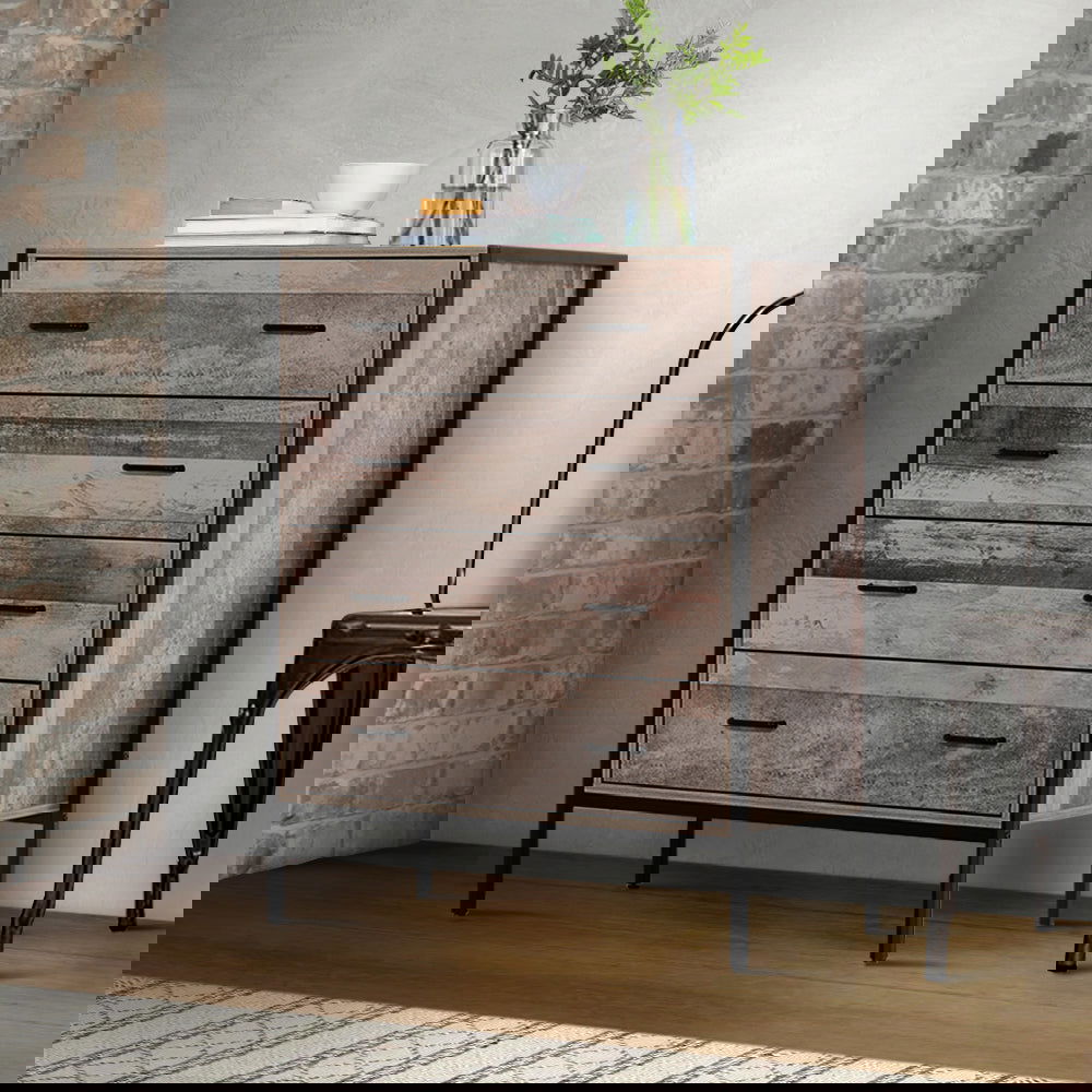 Artiss 4 Chest of Drawers - BARNLY - Cosy Abode