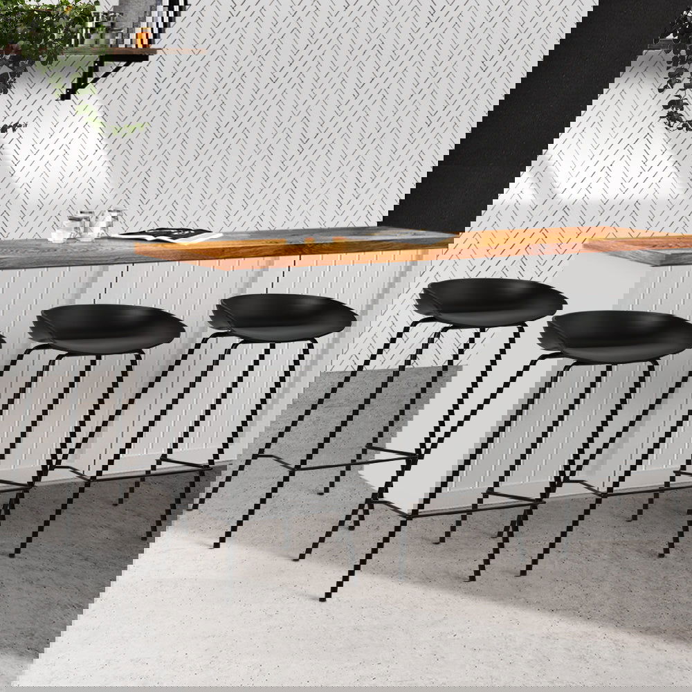 Artiss 4x Bar Stools Kitchen Counter Stools Metal - Cosy Abode