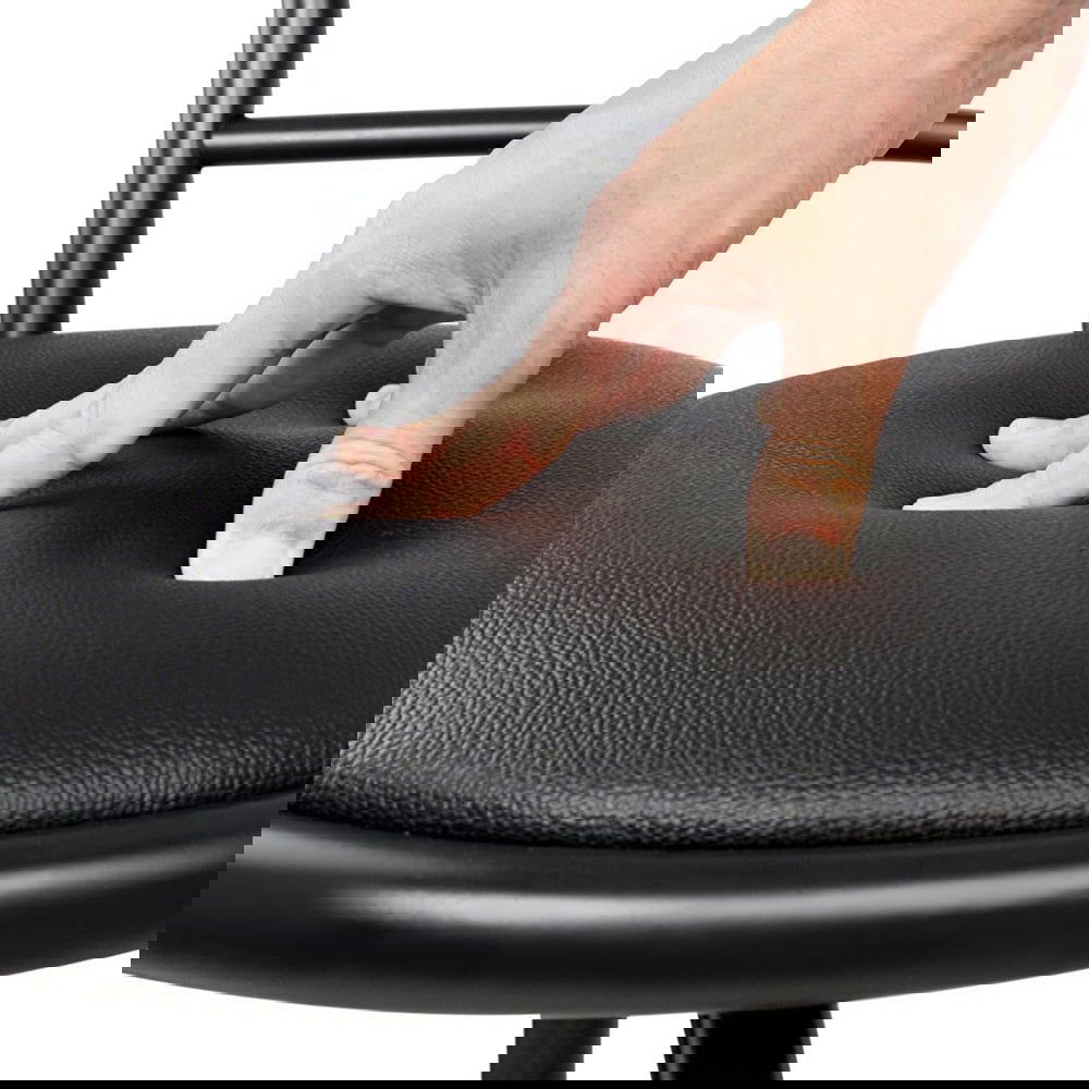 Artiss 4x Bar Stools Swivel Leather Padded Metal - Cosy Abode