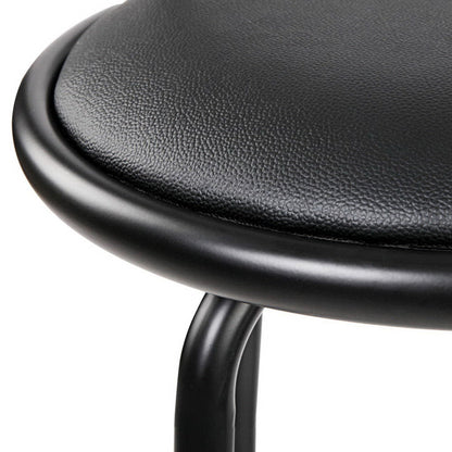 Artiss 4x Bar Stools Swivel Leather Padded Metal - Cosy Abode