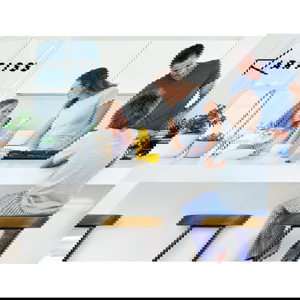 Artiss 4x Bar Stools Tractor Seat 65cm Black - Cosy Abode