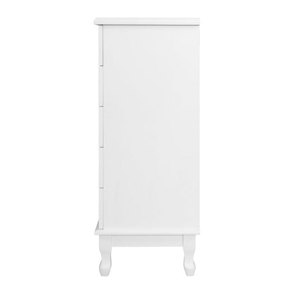 Artiss 5 Chest of Drawers - KUBI White - Cosy Abode