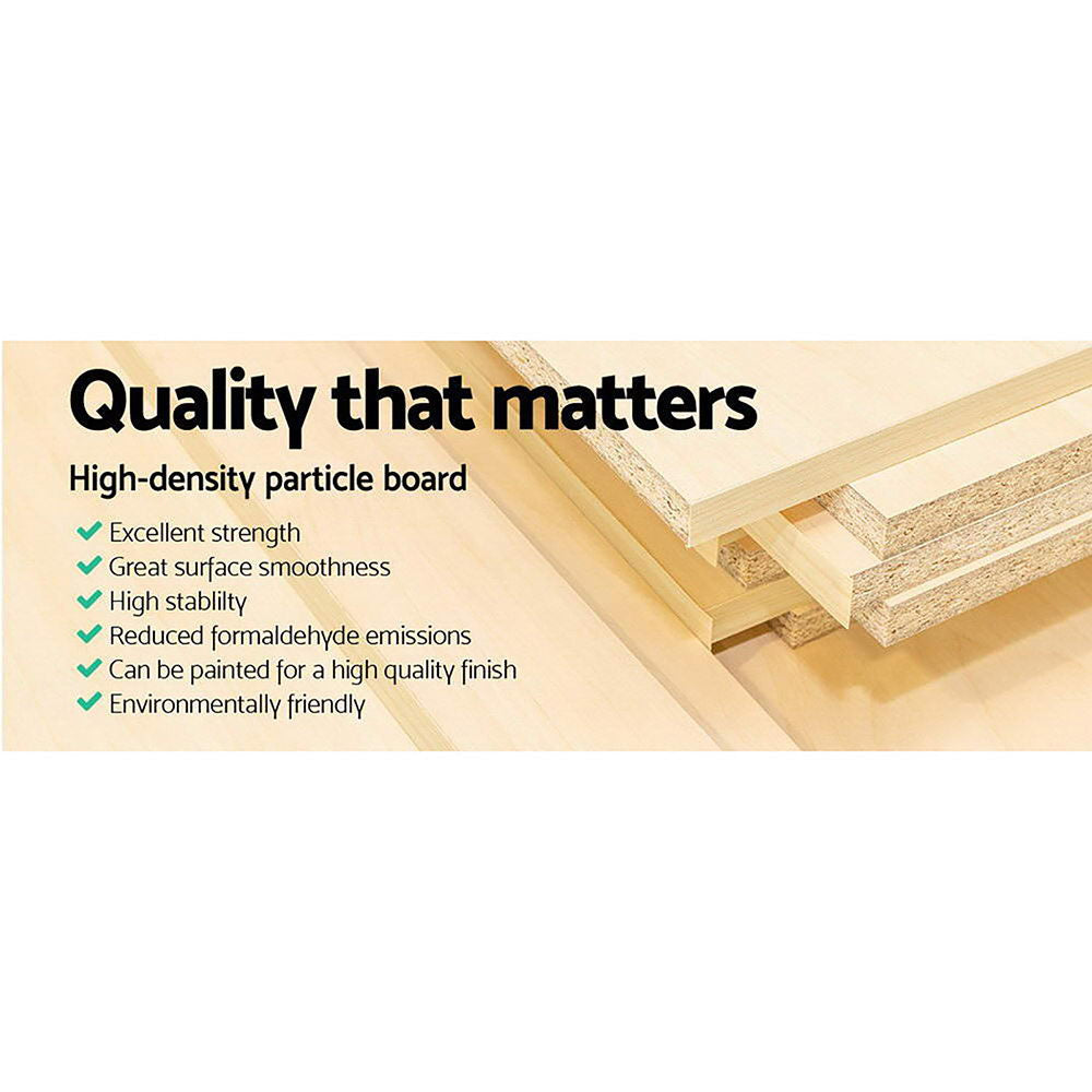 Artiss 6 Chest of Drawers - ANDES White - Cosy Abode